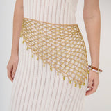 Shimmering Waist Tie