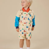 Hopscotch Burton Denim Overalls