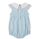 Sailor Stripe Ava Collared Romper