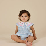 Sailor Stripe Ava Collared Romper