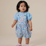 Seaside Daisy Bessie Bubble Shortalls