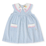 Sailor Stripe Lucy Collared Dress