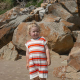 Organic Island Stripe Playsuit