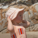 Organic Island Stripe Shell Singletsuit