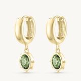 Gia Apatite Gold Huggies