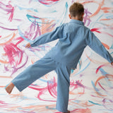 Organic Canvas Utility Pocket Pant - Duck Egg