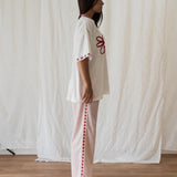 Fleur Tee -  White