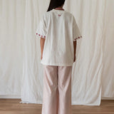 Fleur Tee -  White