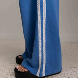 Bobbi Pant | Lace Cobalt