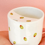 Ceramic Sippy Cup - Olive You