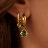 Gia Apatite Gold Huggies