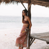 EYE OF THE JUNGLE SARONG - HAZEL