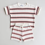 *Pre-Order* Retro Stripe Knit Set | Double Stipe