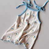 Bloom Pointelle Tie Dress | Pansy
