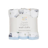 Wash Cloths 3pk - Beep Beep