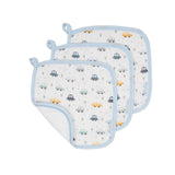 Wash Cloths 3pk - Beep Beep