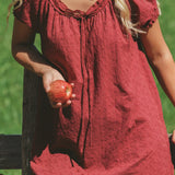 Joelle Mini Dress | Dark Cherry