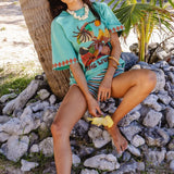 Silver Sun Tee - NAUTICAL