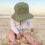 Cotton Sun Hat - Eucalyptus