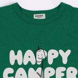 Happy Camper Tee in Green