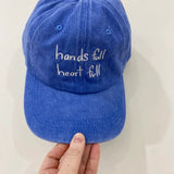 Heart Full Adults Cap - Cobalt
