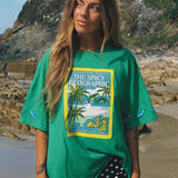 Women's Geo Spicy Tee - Green