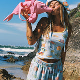 Vintage Womens Terry Fish Shorts