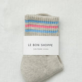 Girlfriend Sock - Bright Grey