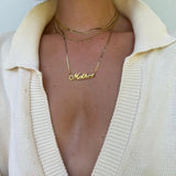 Mother Necklace 18k Gold Plated