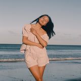 Ava Short - Dusty Rose Pink