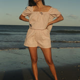 Ava Short - Dusty Rose Pink