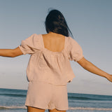 Ava Short - Dusty Rose Pink