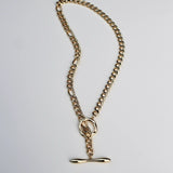 Mixed Fob Chain Necklace