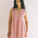 Hunter Mini Dress - Red Check