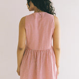 Hunter Mini Dress - Red Check