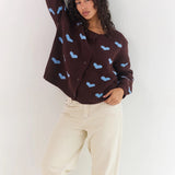 Sweetheart Cardigan - Hearts