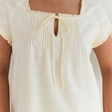 Amelia Mini Dress - Buttercream