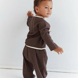 August Pointelle Set - Cocoa