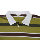 The Rae Rugby Jersey - Avocado Stripe