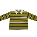 The Rae Rugby Jersey - Avocado Stripe