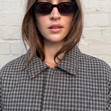 Matteo Jacket - Espresso Check