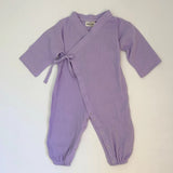 Muslin Kimono Romper - Lavender