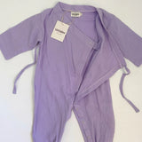 Muslin Kimono Romper - Lavender