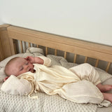 Muslin Kimono Romper - Milk