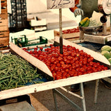 POM | Large Amber Candle 500g | Tomato Leaf / Lemon Peel / Moss