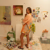 Annie Everingham Over Swim Shirt - Pastel Sea