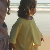 Linen Terry Oversized Tee | Honey