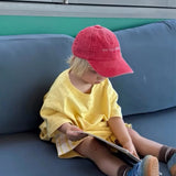 Linen Terry Oversized Tee | Honey