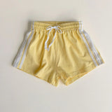 Linen Terry Racer Shorts | Honey