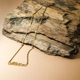 Mother Necklace 18k Gold Plated